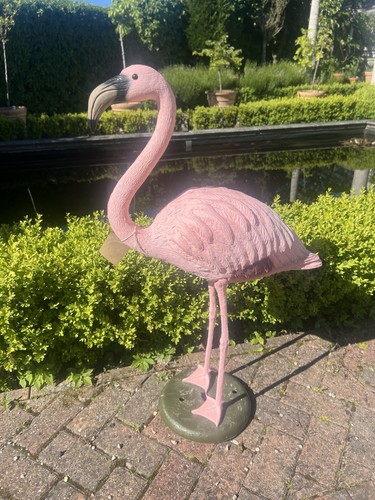 Flamingo statue - flamingo,