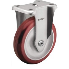 COLSON 2.33408.944 Plate Caster,Rigid,Polyurethane,4 1/8"H 56HD51