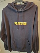 ?Miramax Movie Memorabilia, Pulp Fiction Mens Black Hoodie, Size XL. 