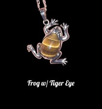 Sterling Silver Frog pendant