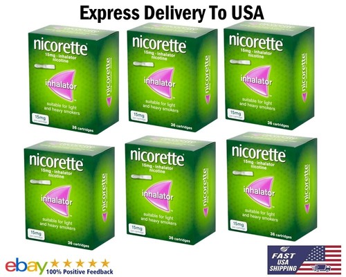 Nicorette 15mg inhalator - inhalator, 36