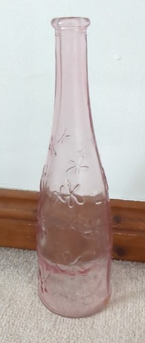 Ikea clear pink bottle - clear,