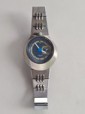 BLUE SEIKO AKA ALBA BULLHEAD UFO V707-0A10 DATED FEBRUARY 1997