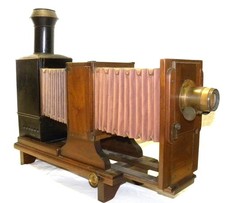 Antique Mahogany Enlarger with