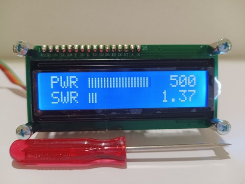 Power swr meter display - swr,