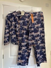 Cyberjammies Leopard Print Pyjama Set, Size 10, New With Tags