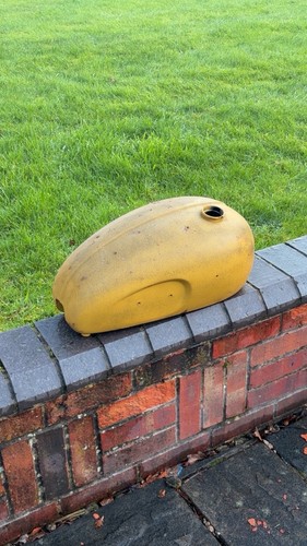 1960s triumph fuel tank - triumph, petrol
