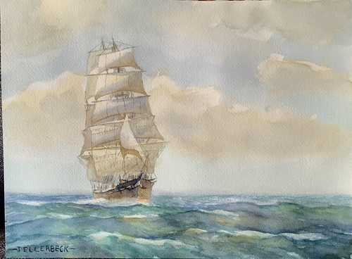 Original watercolour painting - original,