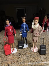 Airlines  airways flight attendant cabin crew air hostess Stewardess Barbie doll