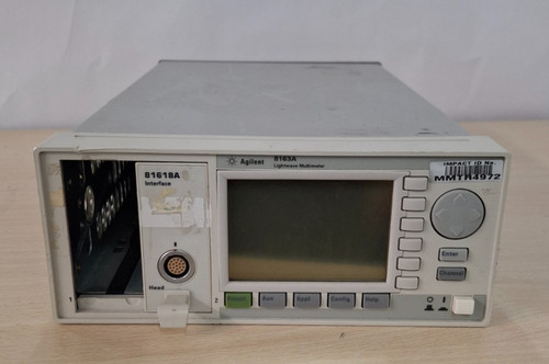 Agilent 8163a lightwave - agilent,