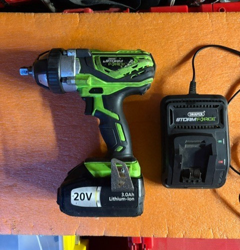 Draper stormforce 20v - draper,