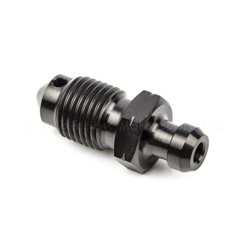Black titanium bleed screw - bleed,