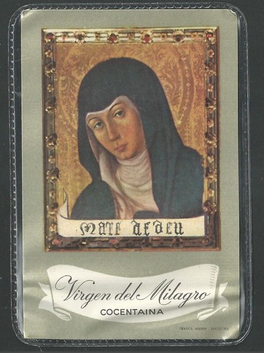 Holy card plastificada la - plastificada,