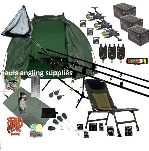 Carp fishing set kit - fishing, up