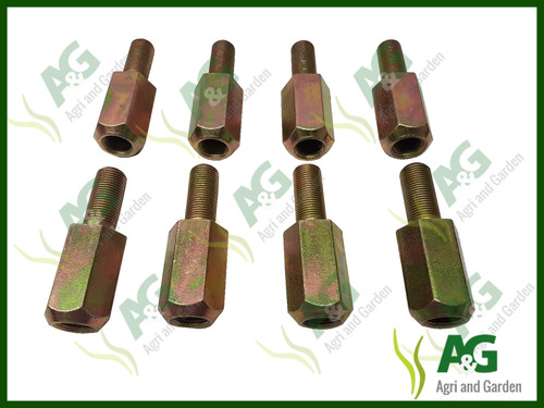 Dual wheel studs set - set, (8