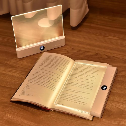 Flat book light reading - flat, light,