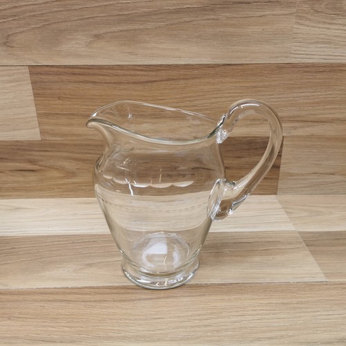 Dartington crystal glass jug - crystal,