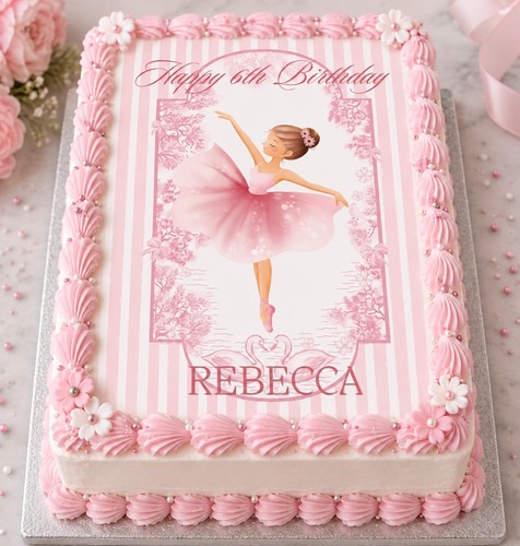 Personalised ballerina - personalised, a4