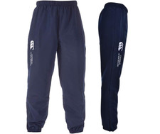 Canterbury Mens Stadium Cuffed Elasticated Zipped Sports Trousers Navy - Large