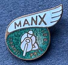 MOTORCYCLE Pin Badge M.G.P