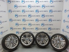 BMW STYLE 397 GENUINE OEM ALLOY WHEELS & TYRES SET 6796247 F30 F31 F32 F33 F36