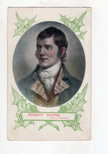 Kevii robert burns postcard - kevii,