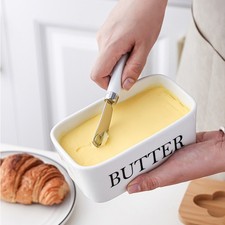 Ceramic French Butter Dish