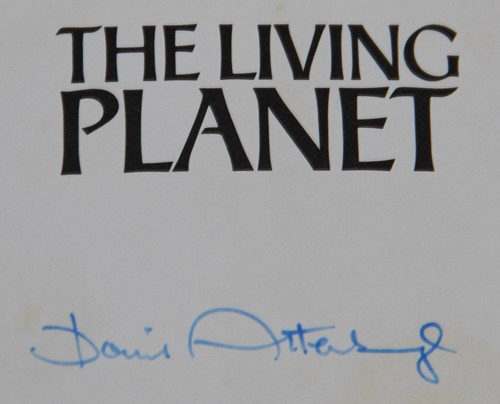 David attenborough signed - attenborough,