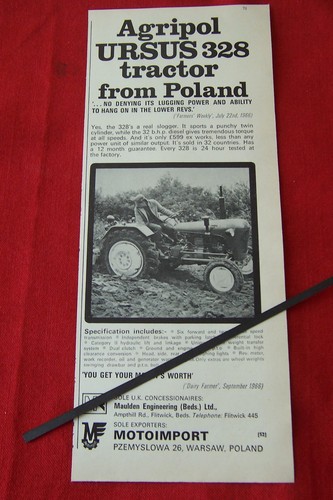 Agripol ursus 328 - ursus, tractor