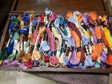 Vintage DMC .DEWHURST. Anchor Embroidery Soft Cotton Skeins . JOBLOT