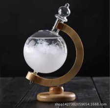Crystal storm glass bottle - crystal,