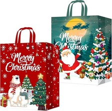 2 Pack Christmas Tote Bag