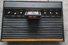 Atari 2600 Console Unit Only, With Game And Paddles, Untested