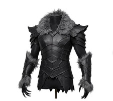 Black Leather Viking Armor