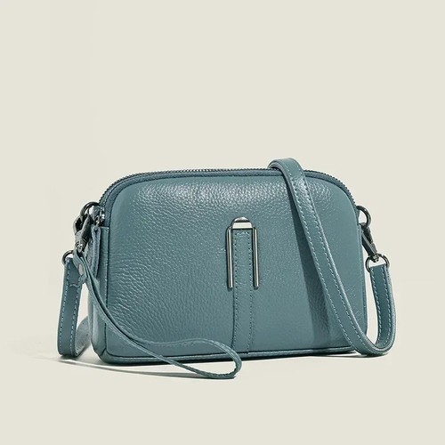 Genuine leather crossbody - leather,