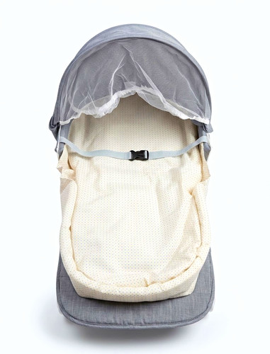 Baby travel bed grey - baby,