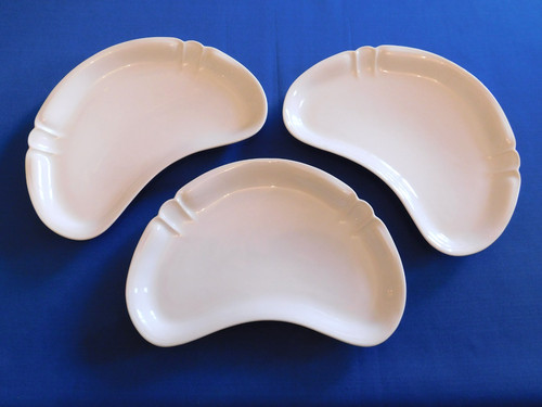 White porcelain crescent - porcelain,
