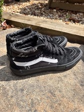 RARE Vans X Supreme “eat Me” Sk8 Mid Men’s 8.5 Black - No Original Box