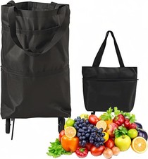 2 in 1 Foldable Shopping Cart