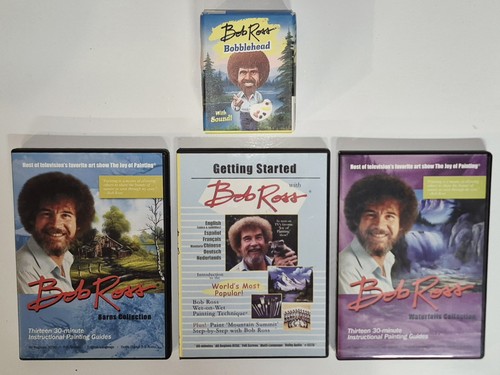 Bob ross barns waterfalls - -,