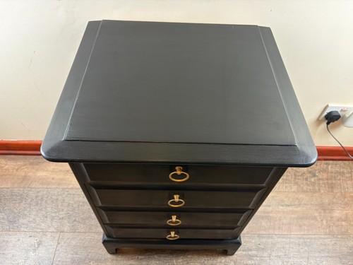 Upcycled black stag minstrel - black,