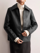 Womens Black Leather Jacket