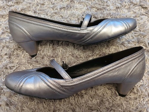 Footglove leather silver - m&s,