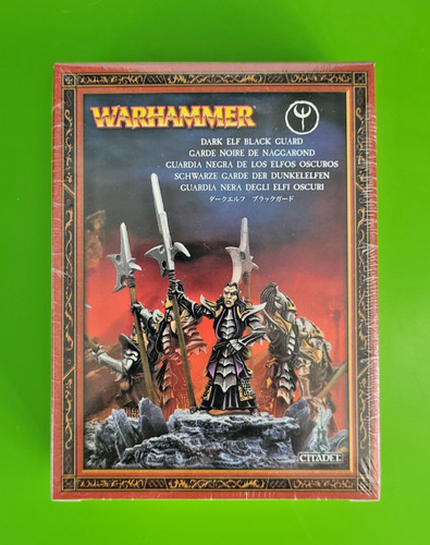 Warhammer dark elf - elf, black