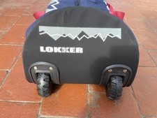 LOKKER Wheelie Double Ski Bag