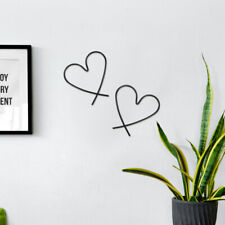 2pcs Hanging Iron Art