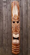 Extra Large 100cm Wooden Tiki Bar Wall Mask Decoration Hand Crafted CLEARANCE