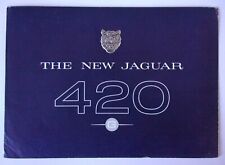 JAGUAR 420G SALOON orig 1966 UK Mkt Sales Brochure - 420 G