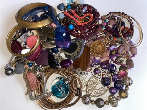 Brass blue purple mixed tones - purple,