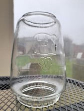 Vintage old large storm lantern shade from Veritas lantern